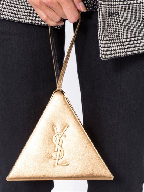 pyramid ysl bag|ysl evening bag with tassel.